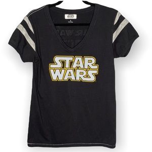 Star Wars Black and Gray Short Sleeve Tee